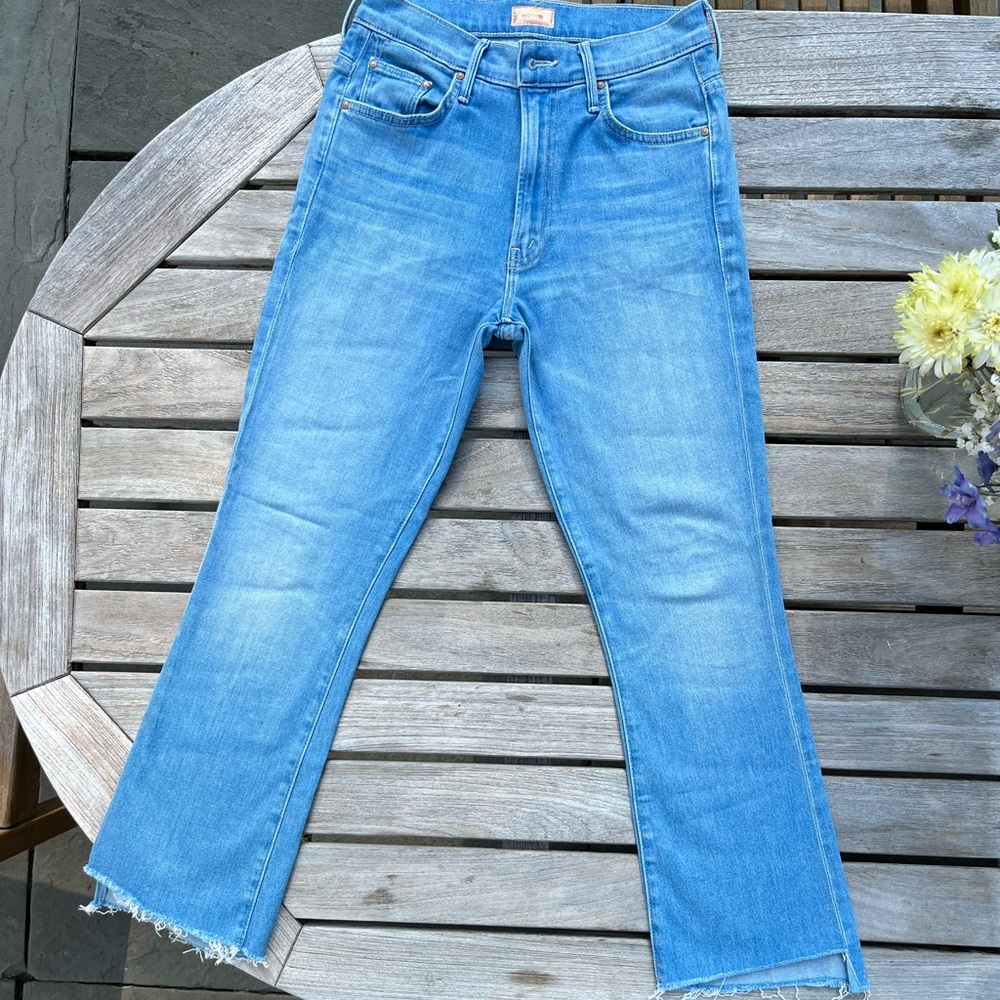 Mother Jeans, The Insider Crop Step Fray Size 27.  Just like new.
